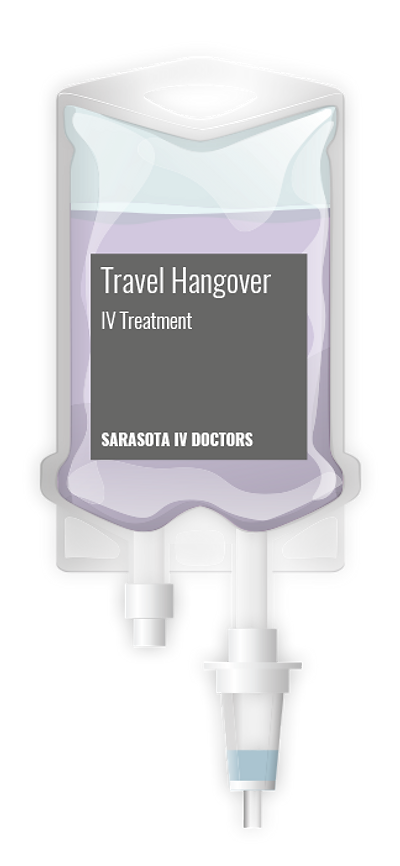 Travel Hangover IV therapy bag