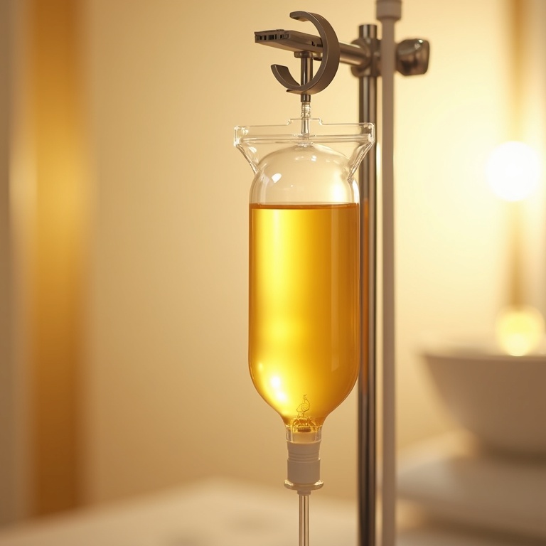 IV vitamin infusion bag with B vitamins and Vitamin C